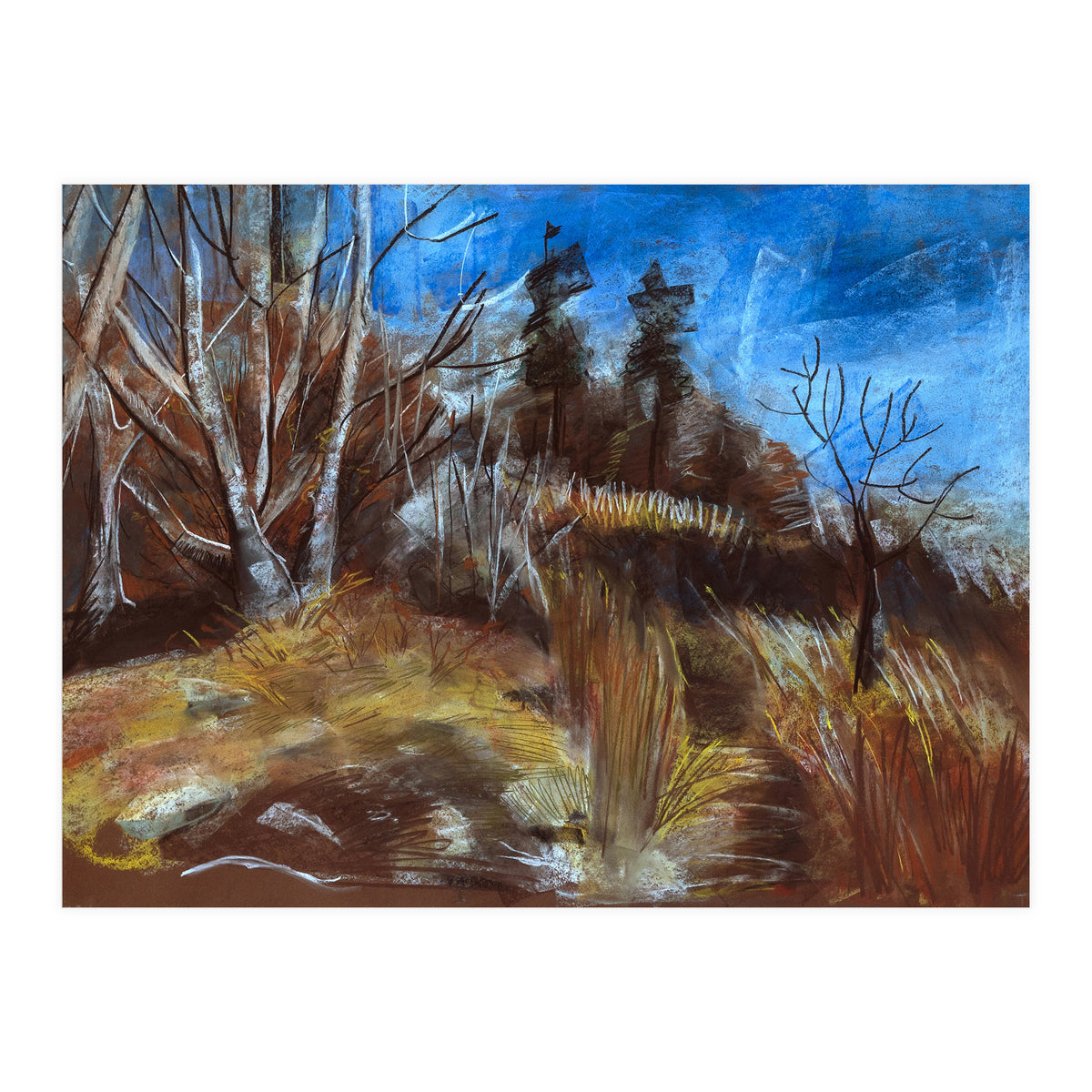 Autumn meadows (Print Only)