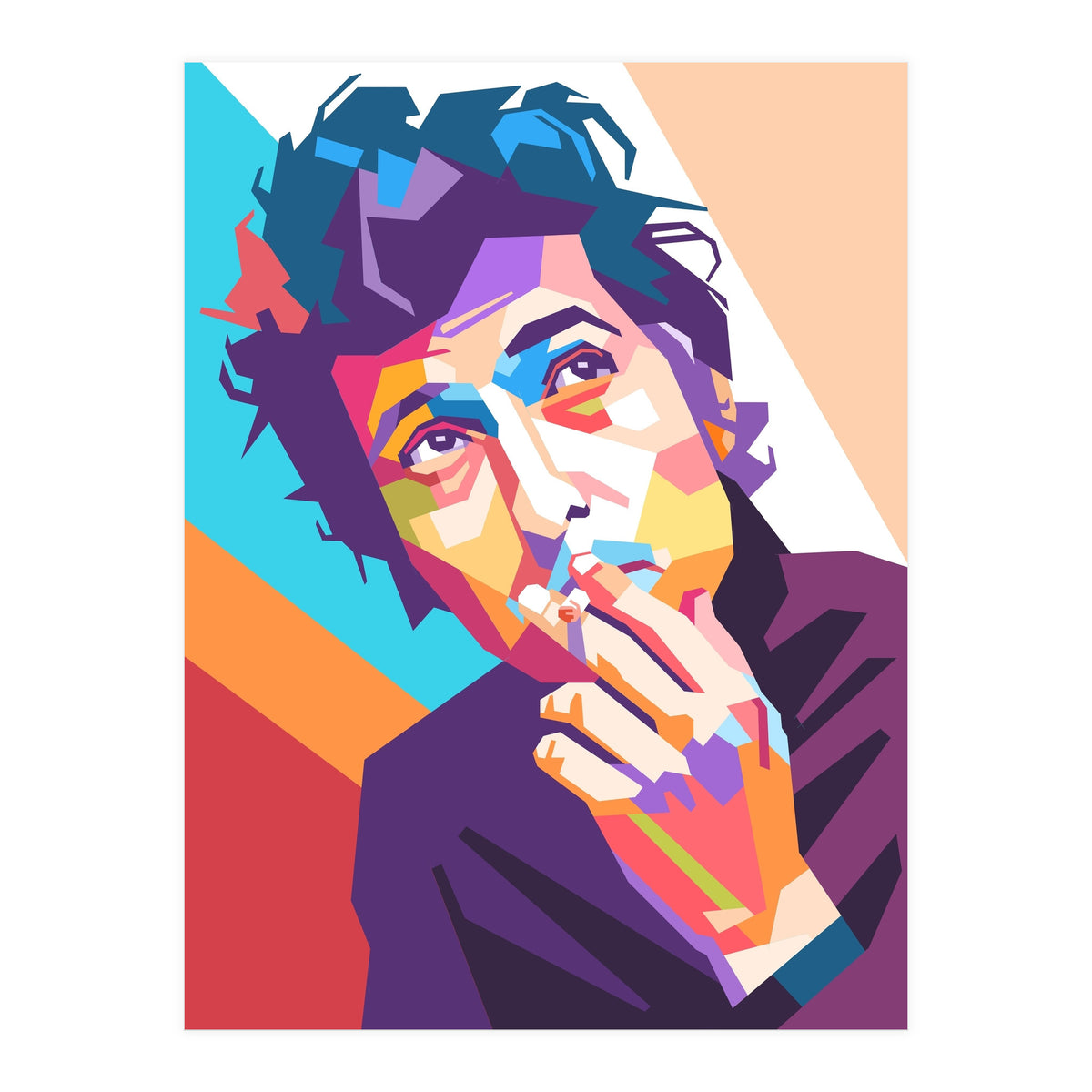 Bob Dylan art (Print Only)