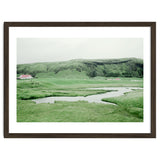 Pond and house in the middle of nowhere - Iceland thumbnail