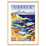Greece, Fishing Boats on a Harbor thumbnail