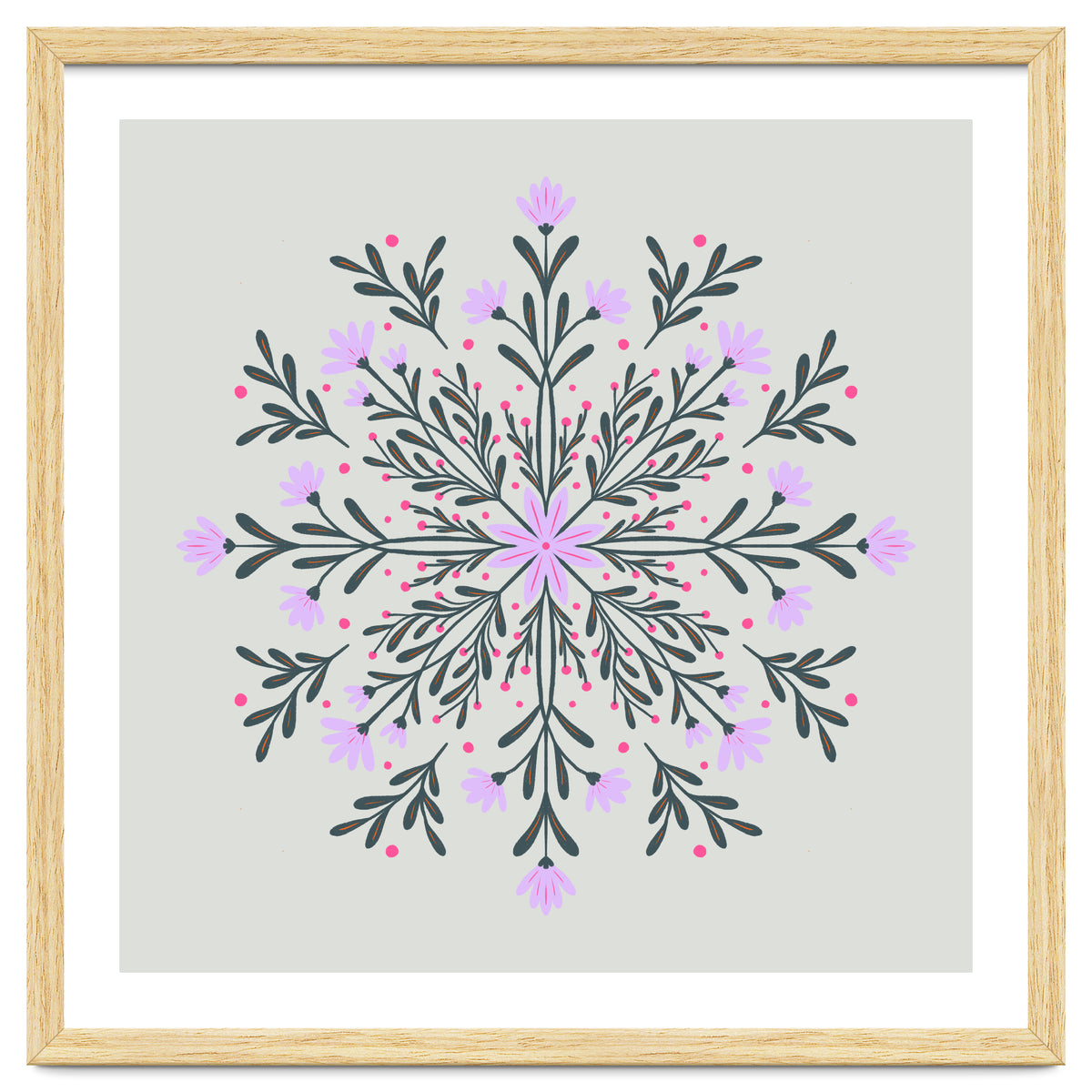 Spring Flowers Mandala
