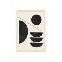 Modern Abstract Minimal Shapes 187 (Print Only)