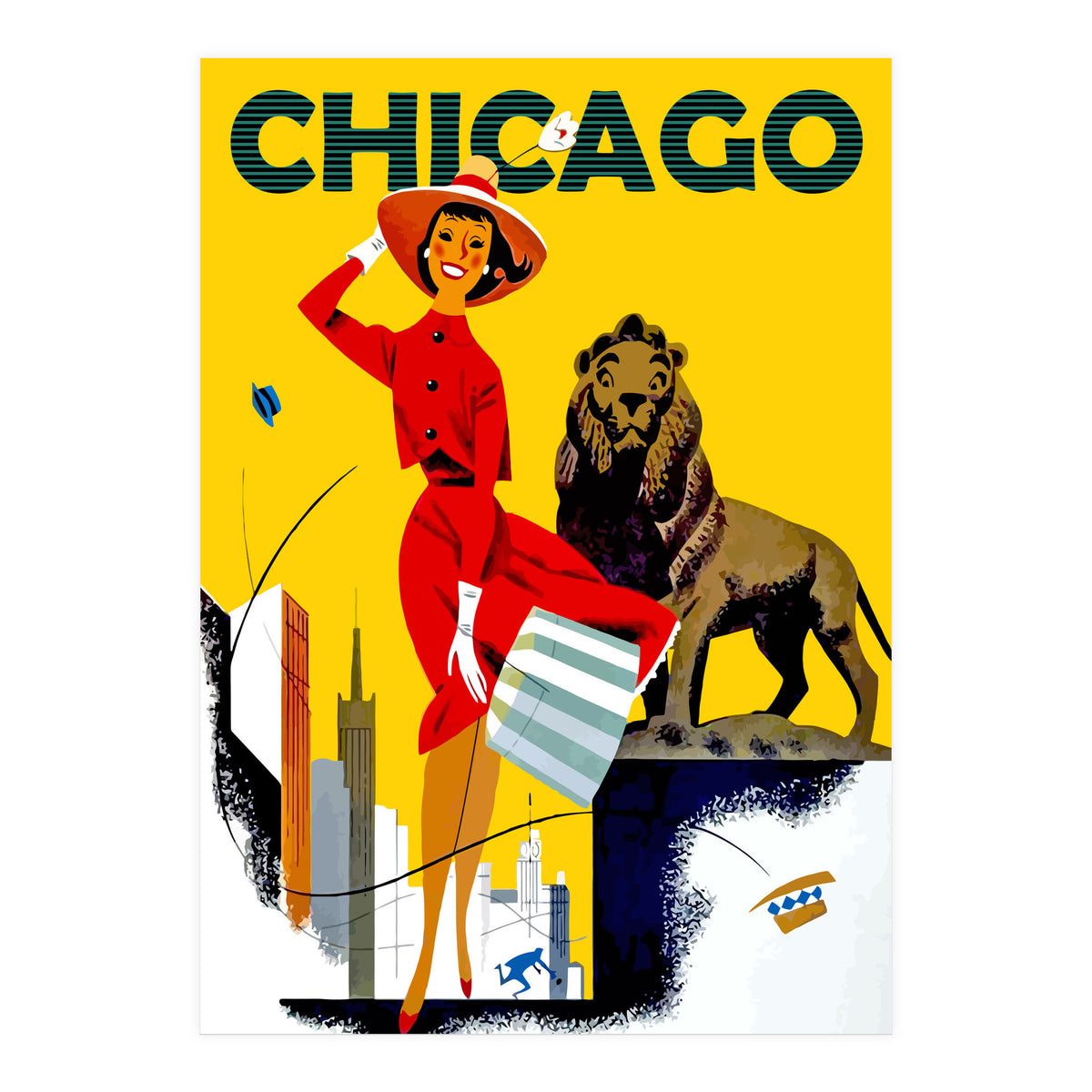 Chicago, Windy City (Print Only)