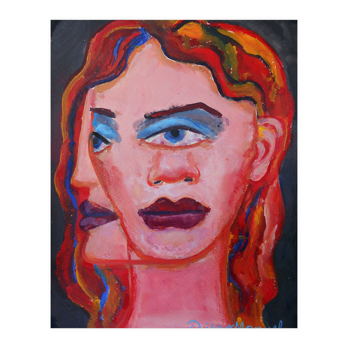 Cabeza De Mujer 7 (Print Only)