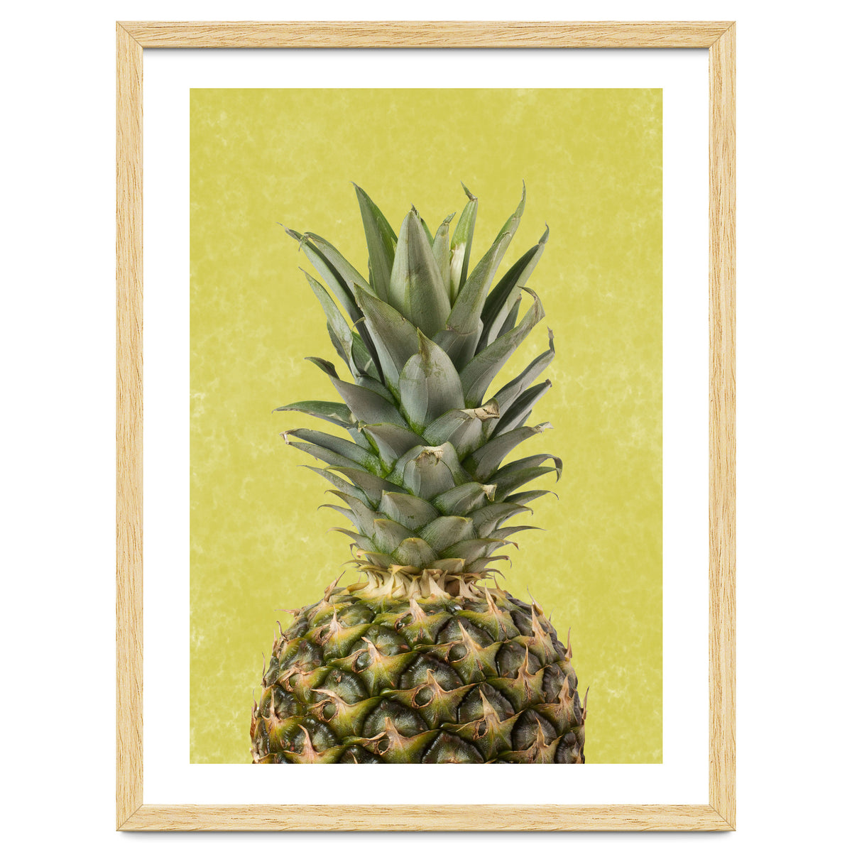 Pineapple Crown, Tropical Summer Fruit Art