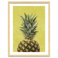Pineapple Crown, Tropical Summer Fruit Art