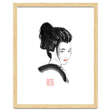 Geisha Face Red Lips thumbnail