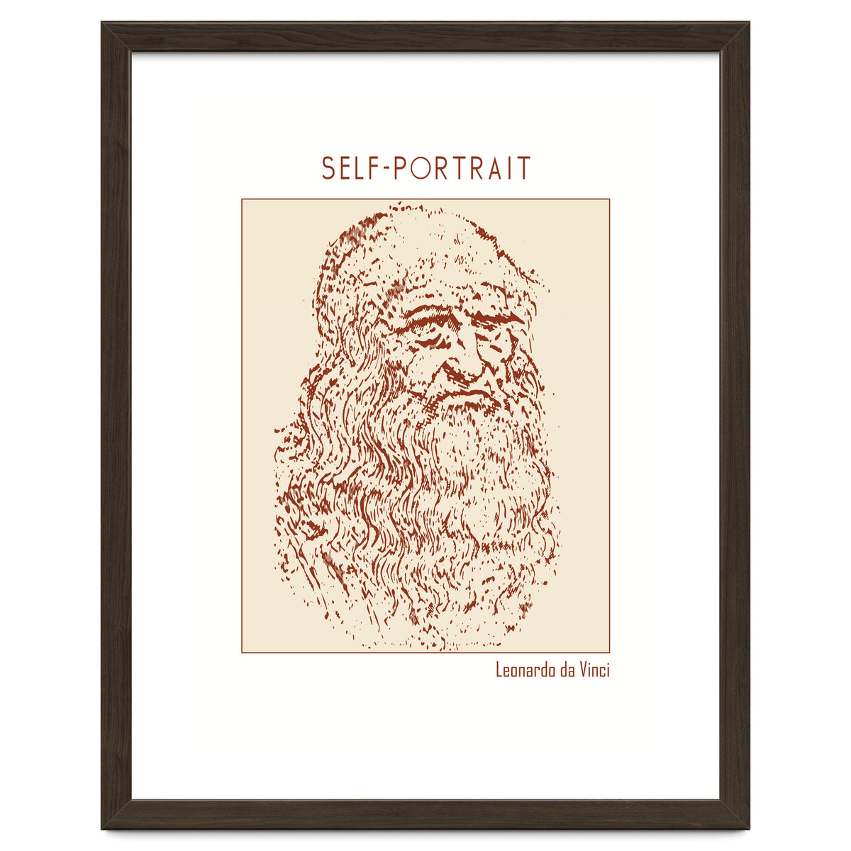 Self Portrait – Leonardo Da Vinci