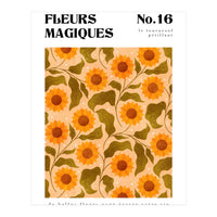 Magical Flowers No.16 Sparkling Sunflowers (Print Only)
