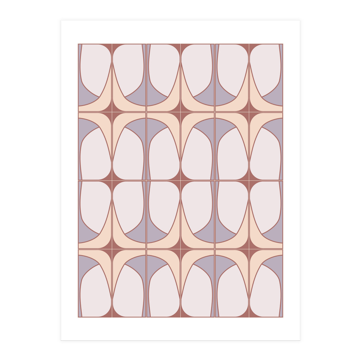 Romantic Deco Tiles (Print Only)