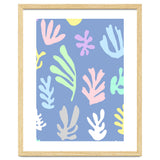 Matisse Colorful Leaves Blue thumbnail