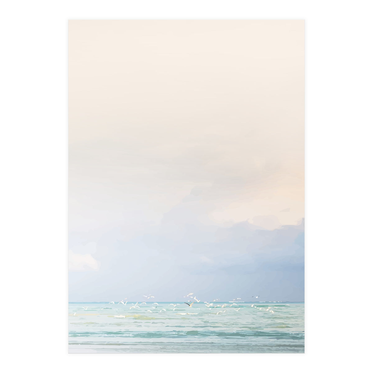 Birds Waiting For Rain (Print Only)