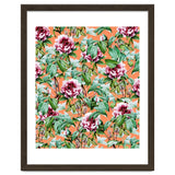 Frosty Florals || #society6 #decor #buyart thumbnail