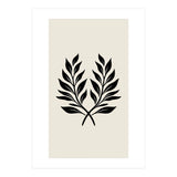 Minimalist Laurel Wreath: Botanical Line Art (Print Only) thumbnail