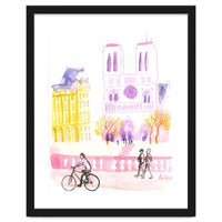 Paris Notre-dame Pink