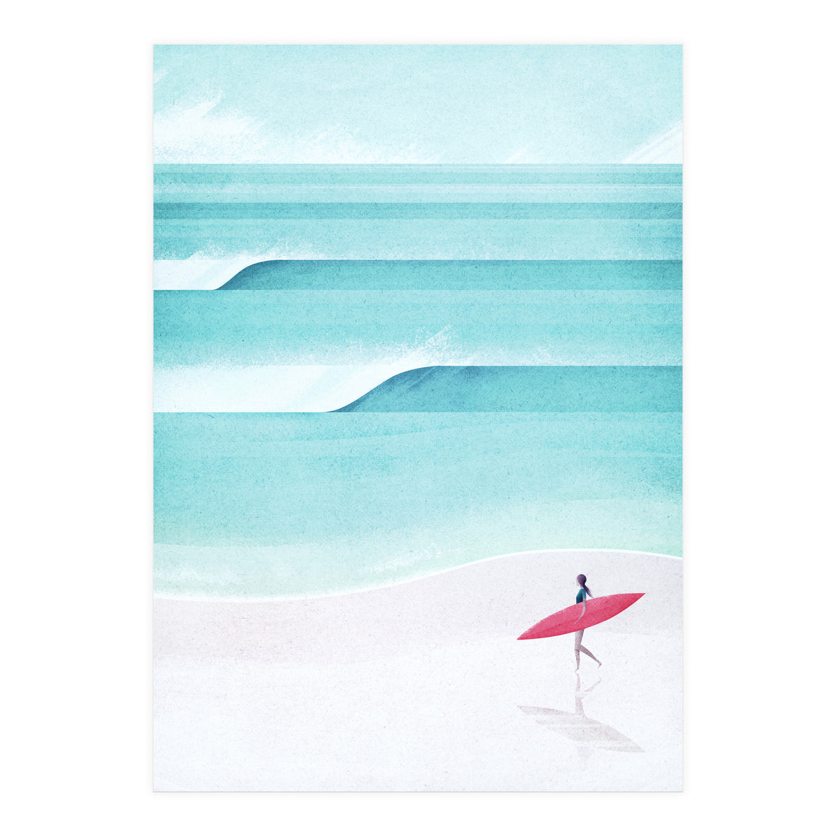 Surf Girl (Print Only)