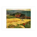 Paul Gauguin / 'Seaside Harvest', 1890, Oil on canvas, 92 × 73 cm. (Print Only) thumbnail