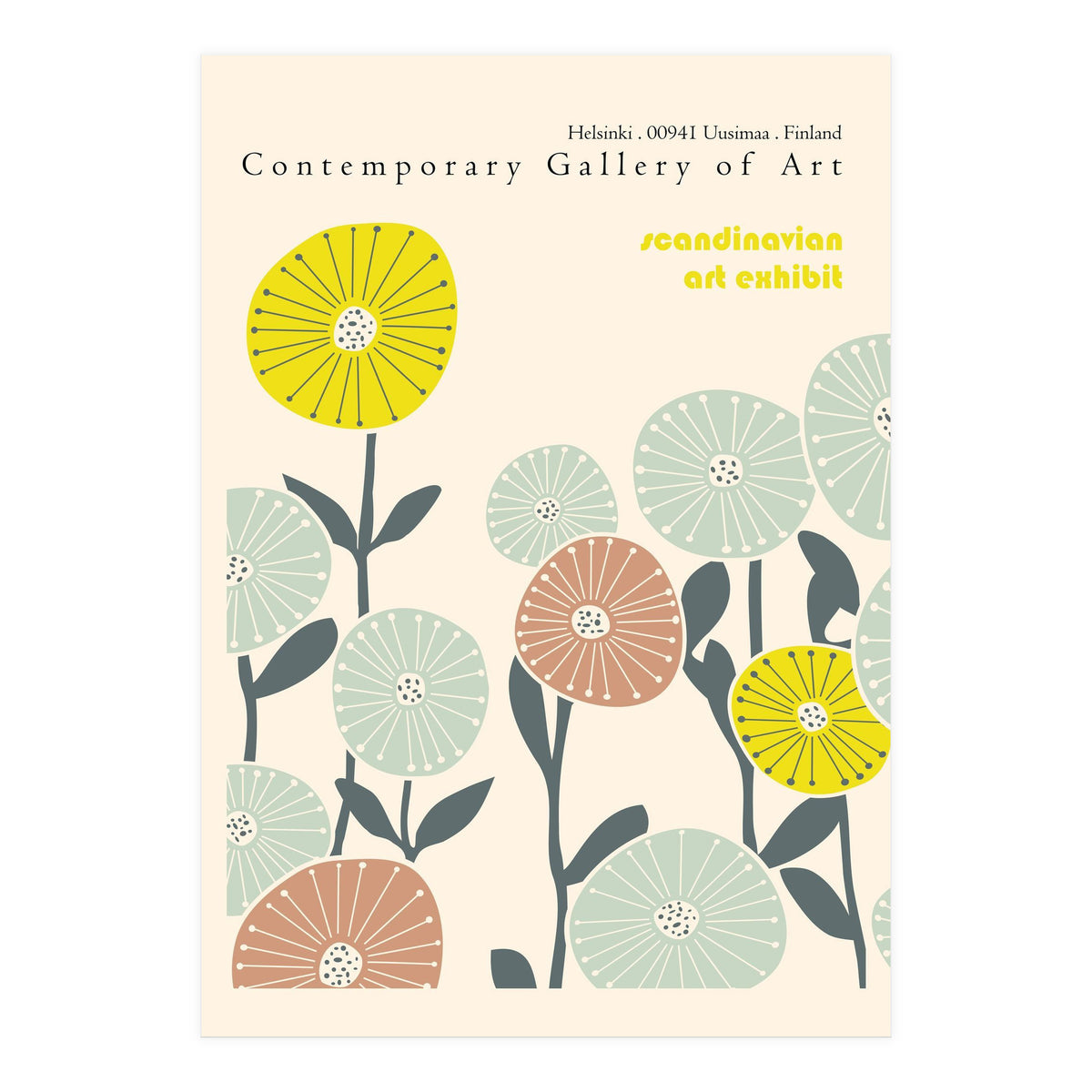 Contemporary Gallery of Art Helsinki (Print Only)