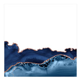 Navy & Rose Gold Agate Texture 26 (Print Only) thumbnail