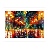 Abstract Contemporary Rainy (Print Only) thumbnail