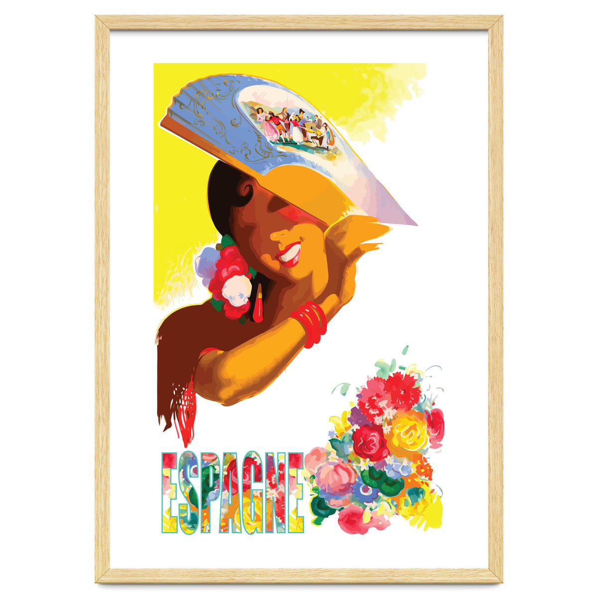 Spain, Woman With a Fan