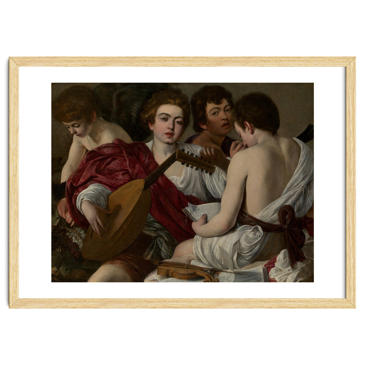 Caravaggio – The Musicians (c.1595)