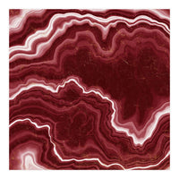 Red Agate Texture 09  (Print Only)