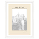 American Gothic – Grant Wood (ascii Art) thumbnail