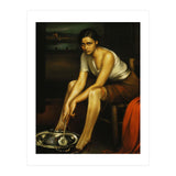 Julio Romero de Torres / 'La chiquita piconera', 1930, Oil on canvas, 100 x 80 cm. (Print Only) thumbnail