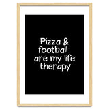 Pizza and football are my life therapy thumbnail