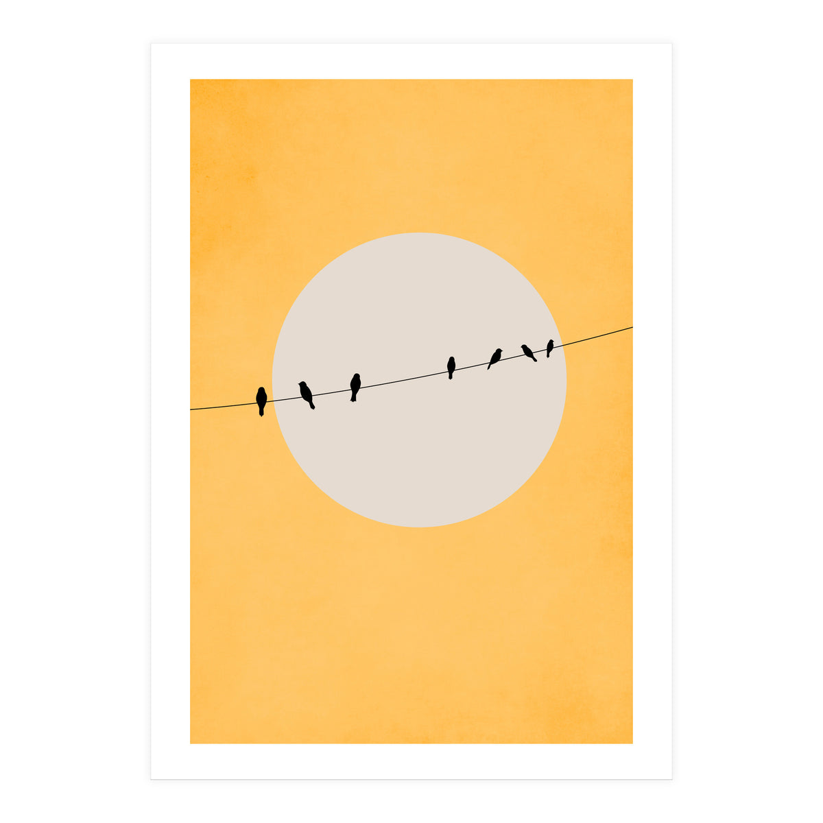 Chirping And Chilling (at Day) (Print Only)