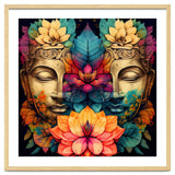 Twin Lotus Buddha Portrait thumbnail