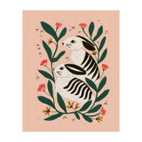 Hares Among Flowers (Print Only) thumbnail