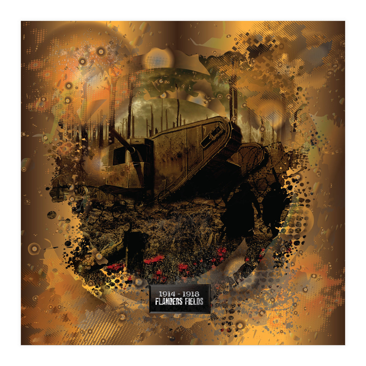 In Flanders Field WW1 (Print Only)