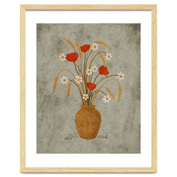 Harvest Floral Vase