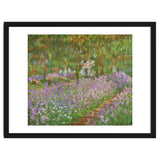 Le jardin a Giverny. Oil on canvas. thumbnail