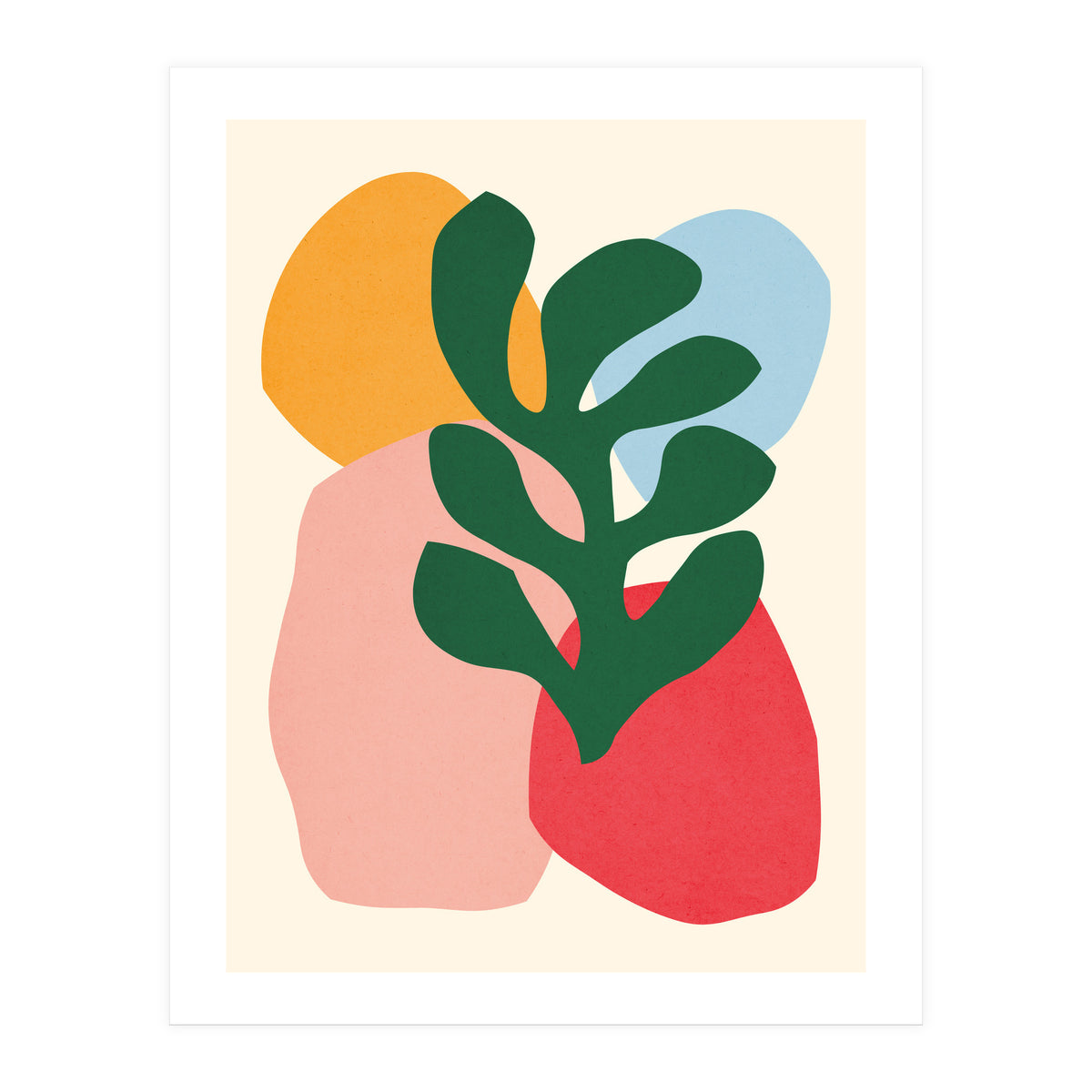 Floral matisse 9 (Print Only)