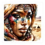 Desert Jewels Tuareg Woman Portrait (Print Only) thumbnail