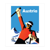 Austria, Ski Winner (Print Only) thumbnail