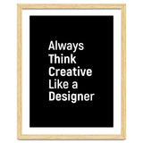 Always Think Creative Like A Designer thumbnail