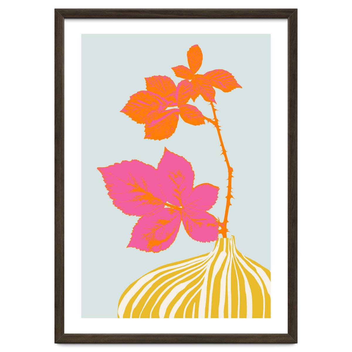 Plant based happyness Blackberry still life