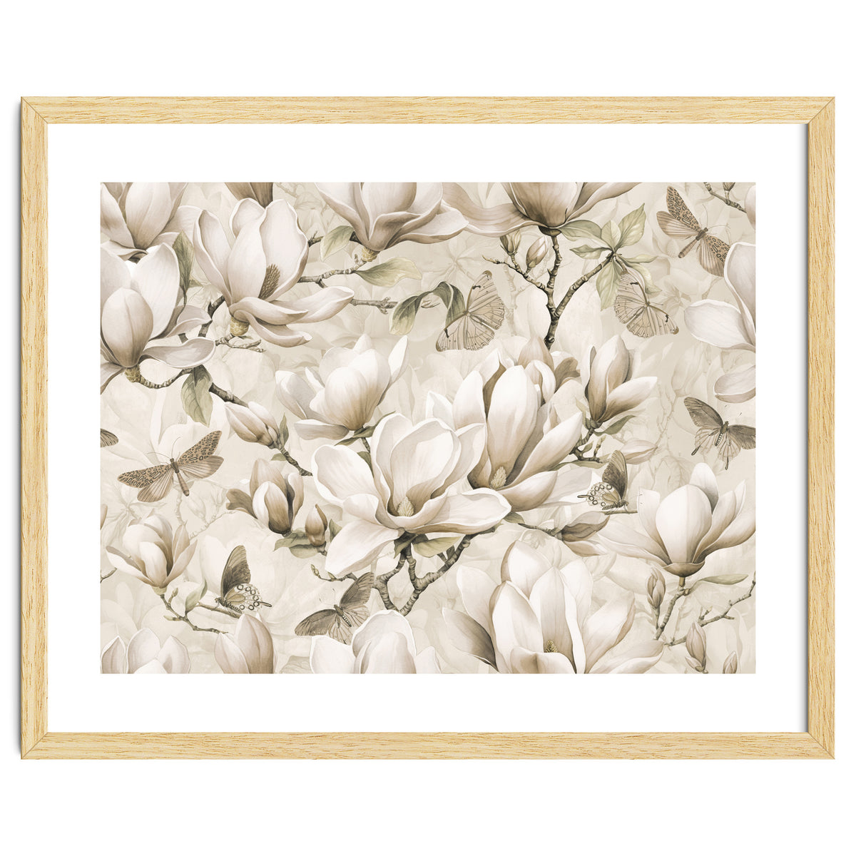 Magnolia And Butterfly Cream