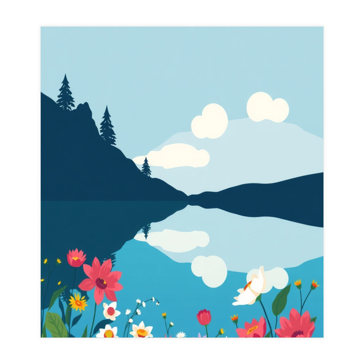 Nature Blue Dream (Print Only)