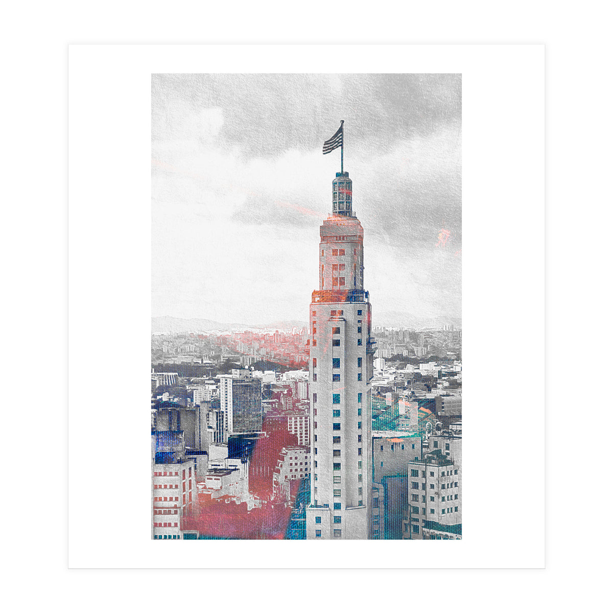 Sp in the sky  II (Print Only)