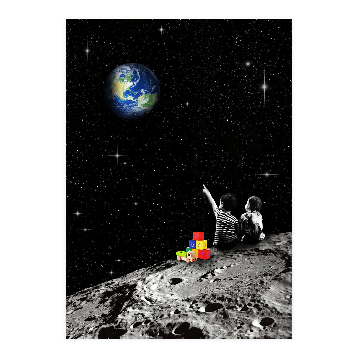 Together From The Moon (Print Only)