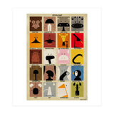 Zoo Lamp Animals (Print Only) thumbnail