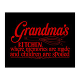 Grandmas Kitchen Where Memories Are Made And Children Are Spoiled  (Print Only) thumbnail