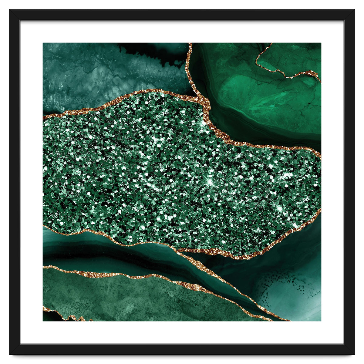 Agate Glitter Ocean Texture 13