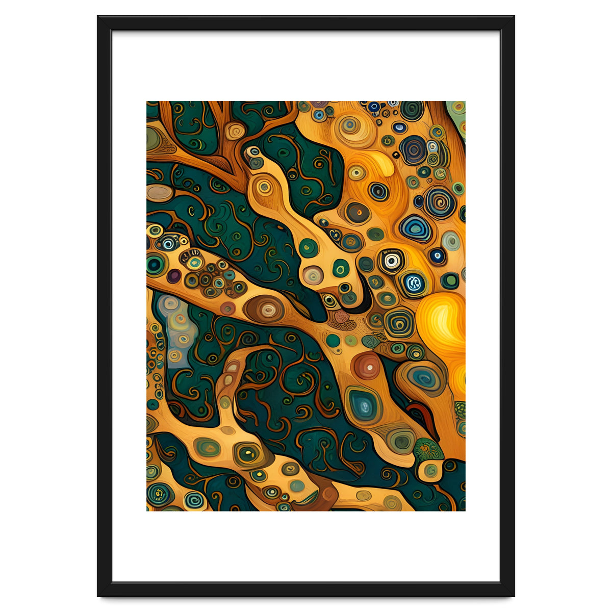 Artificial Masterworks - Klimt van Gogh