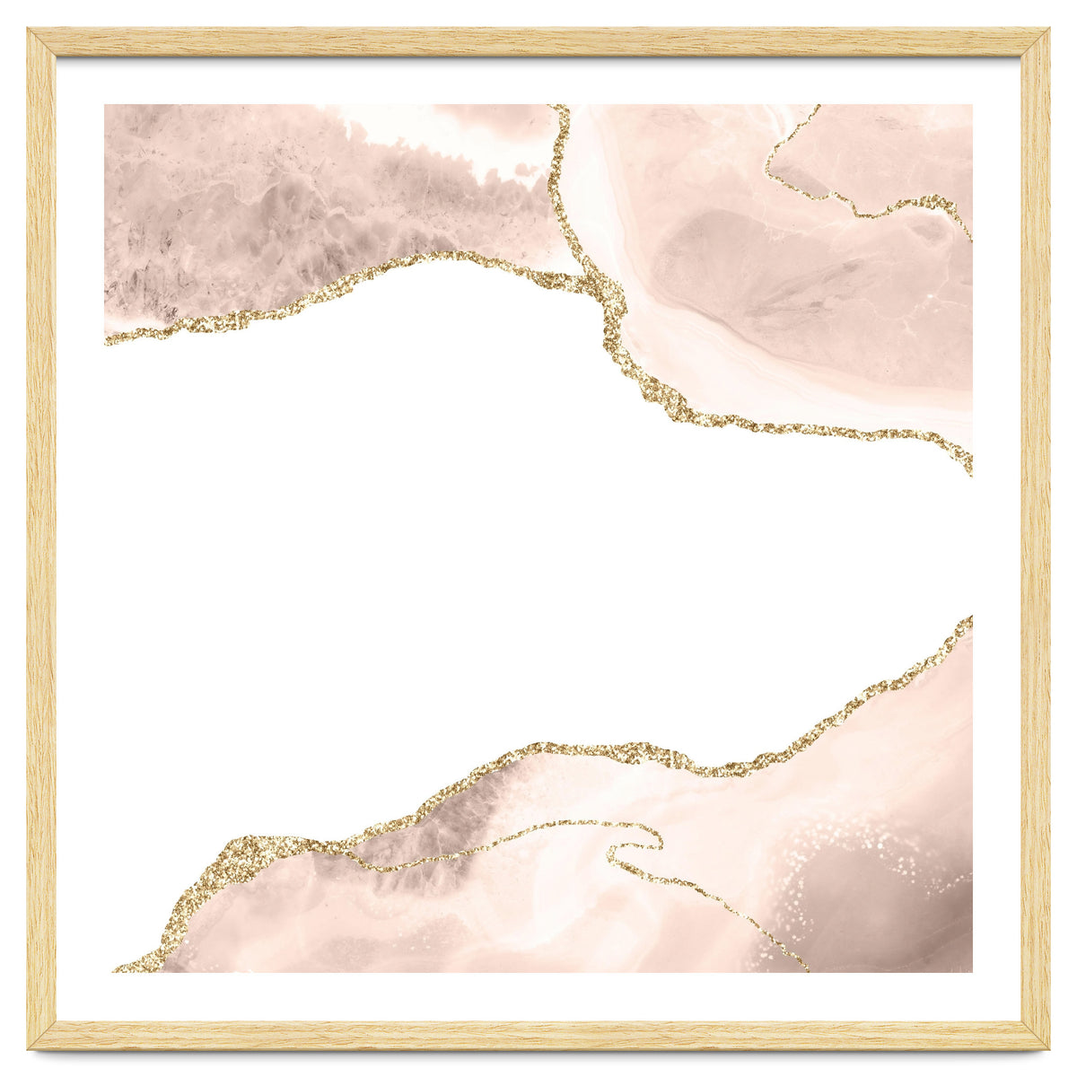 Ivory & Gold Agate Texture 09